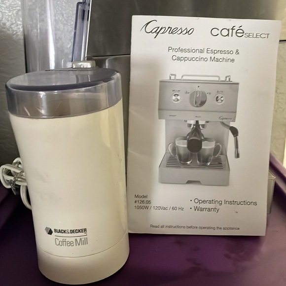 Capresso Cafe Select Espresso & Cappuccino Machine with Extras - Picture 14 of 14